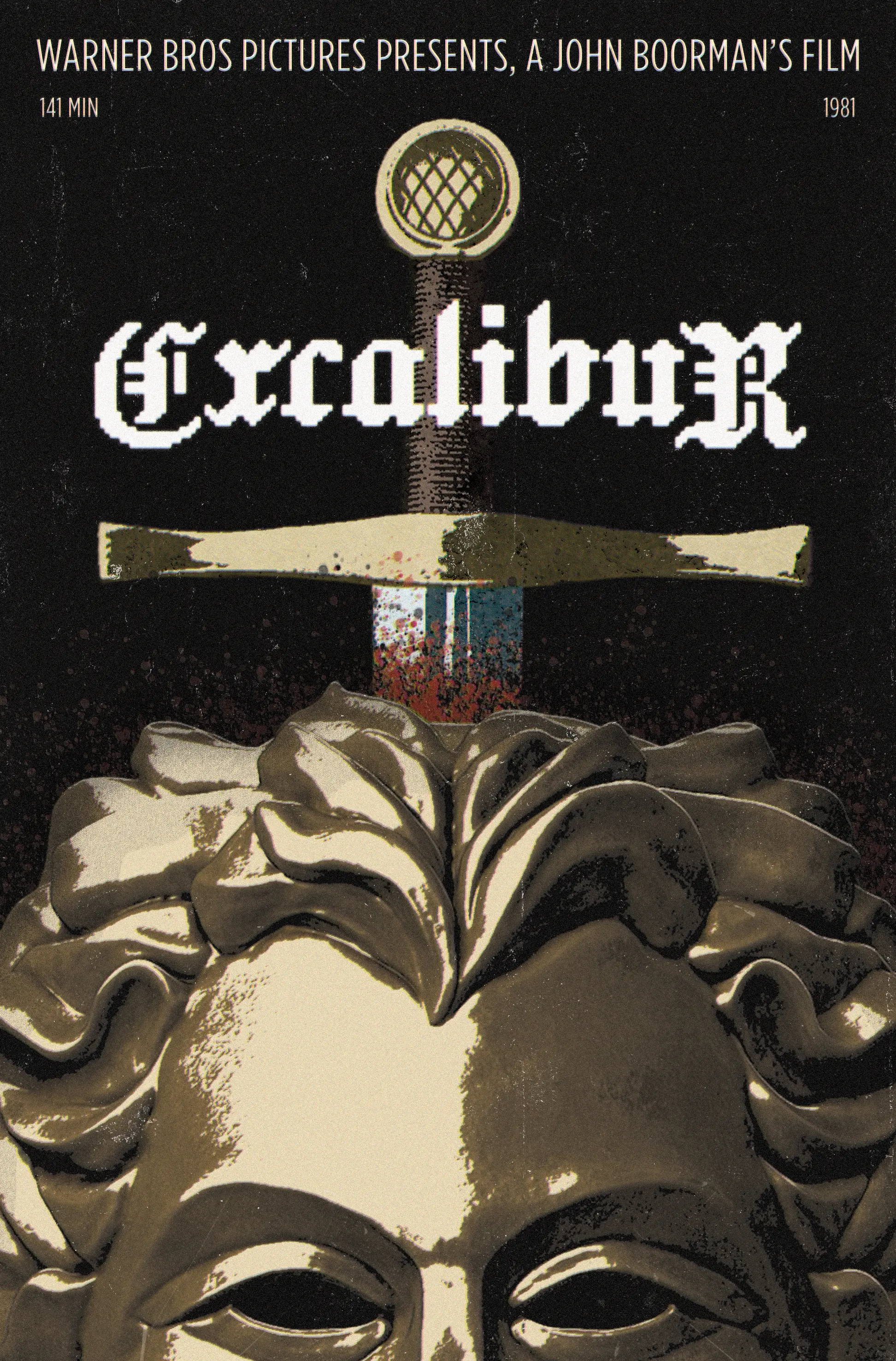 Movie poster for Excalibur (1981)