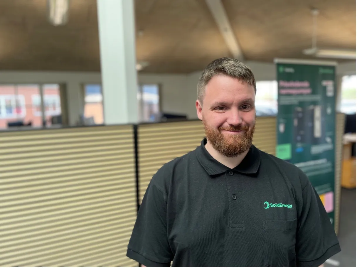 Asbjørn Kejser, Automation Engineer at Solid Energy