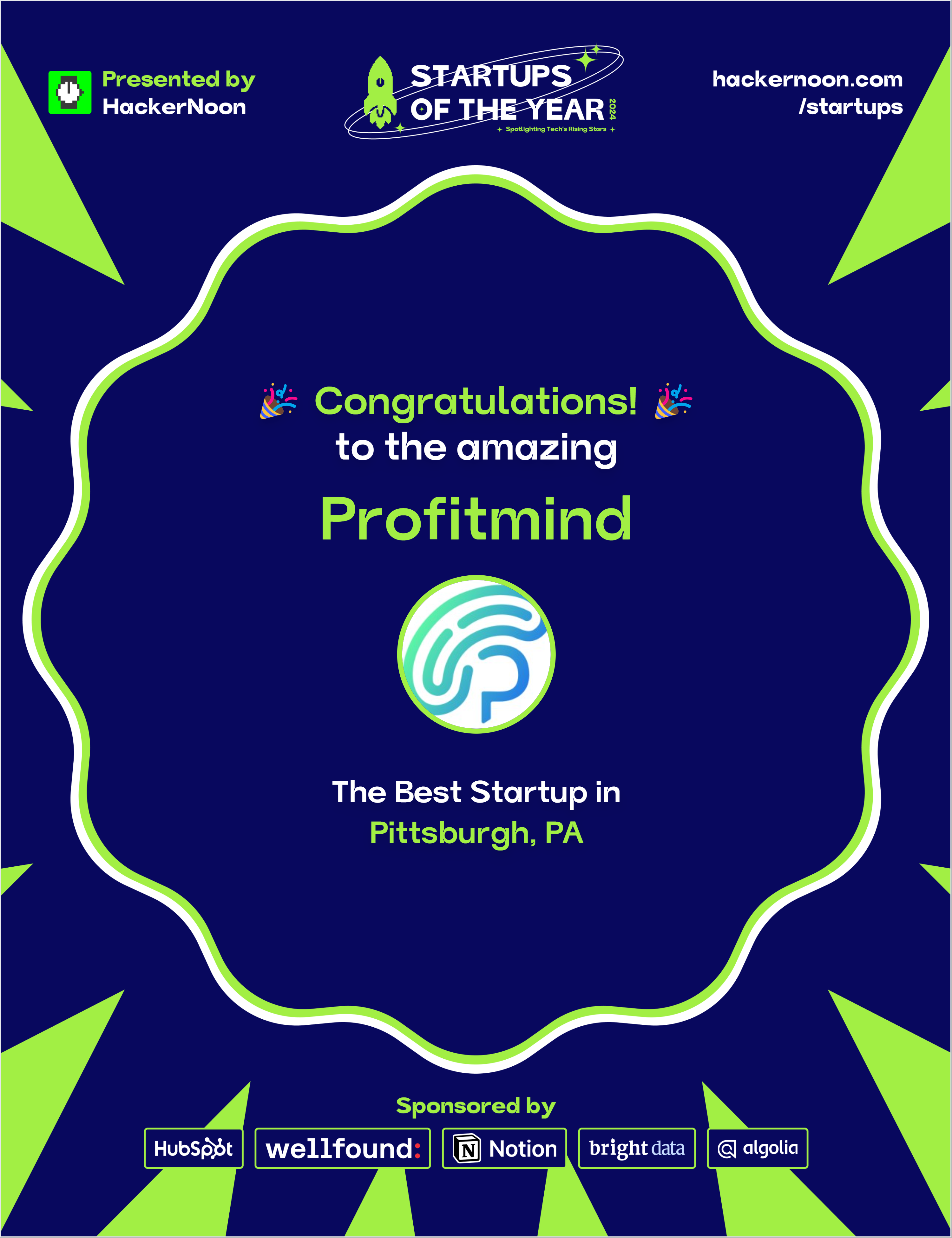Hero image for Pittsburgh Startup of the Year Winner! — Profitmind retail AI resource