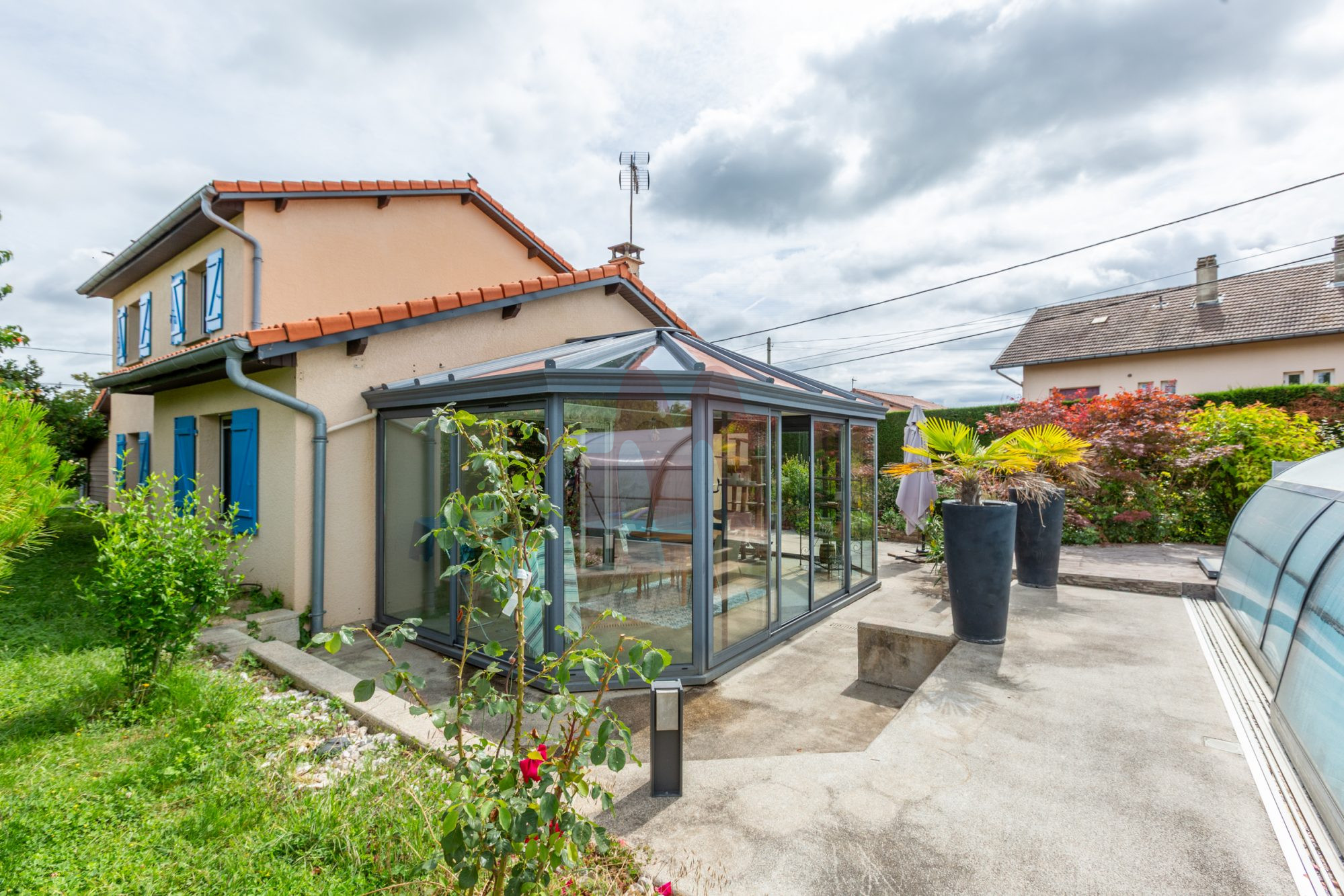 Maison 152m2 4 chambres sur 1153m2 de parcelle avec piscine