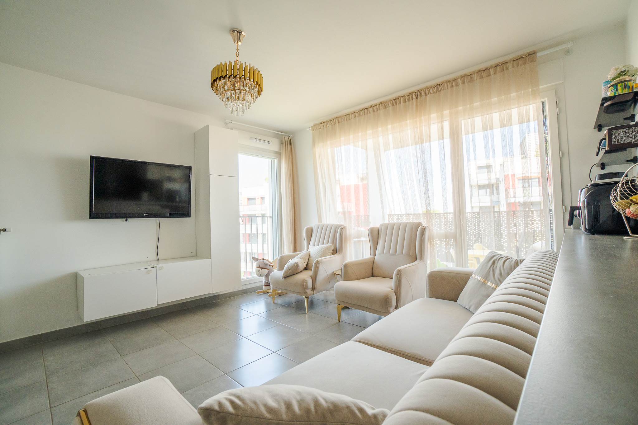 75 m² en dernier étage à la Soie !