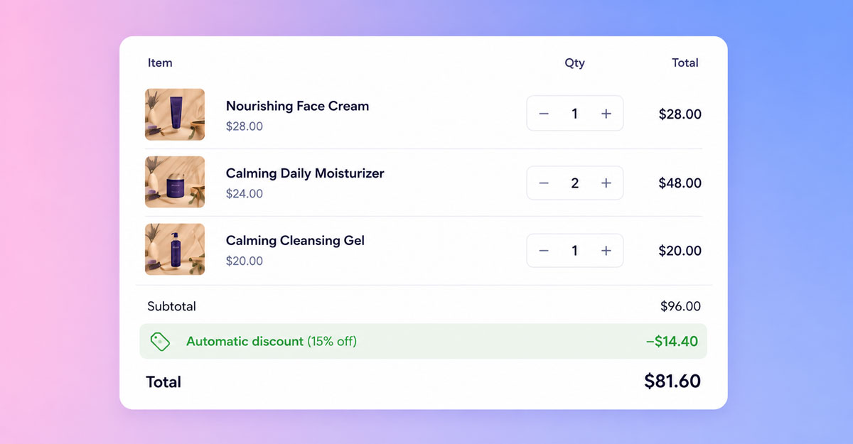 Automatic Discounts Are Here — Plus Default Variants, Link, and more!
