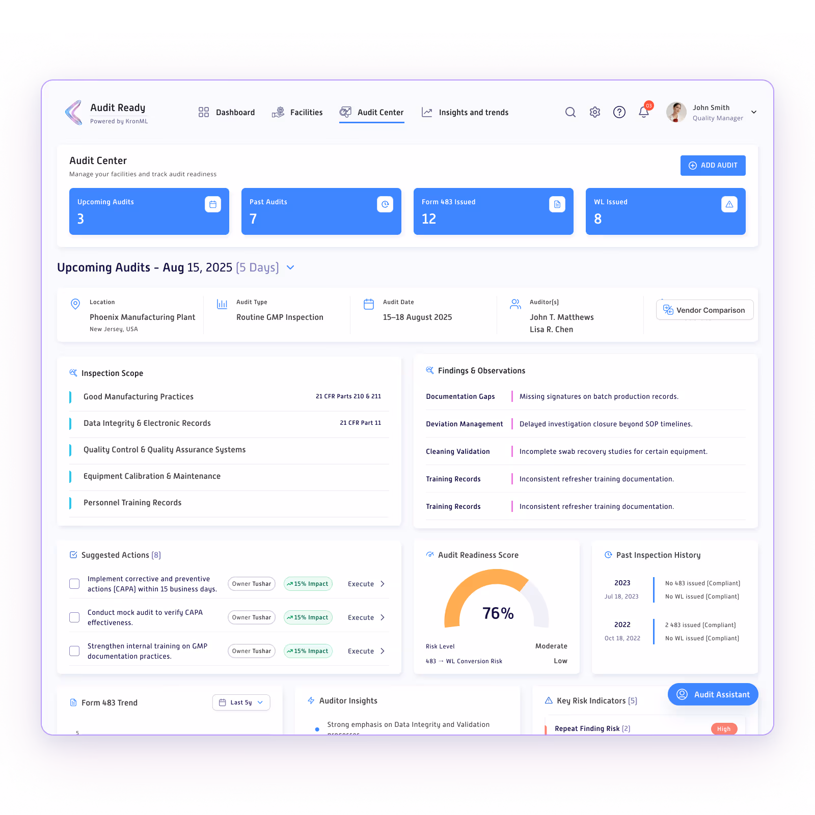 screenshot of ai application