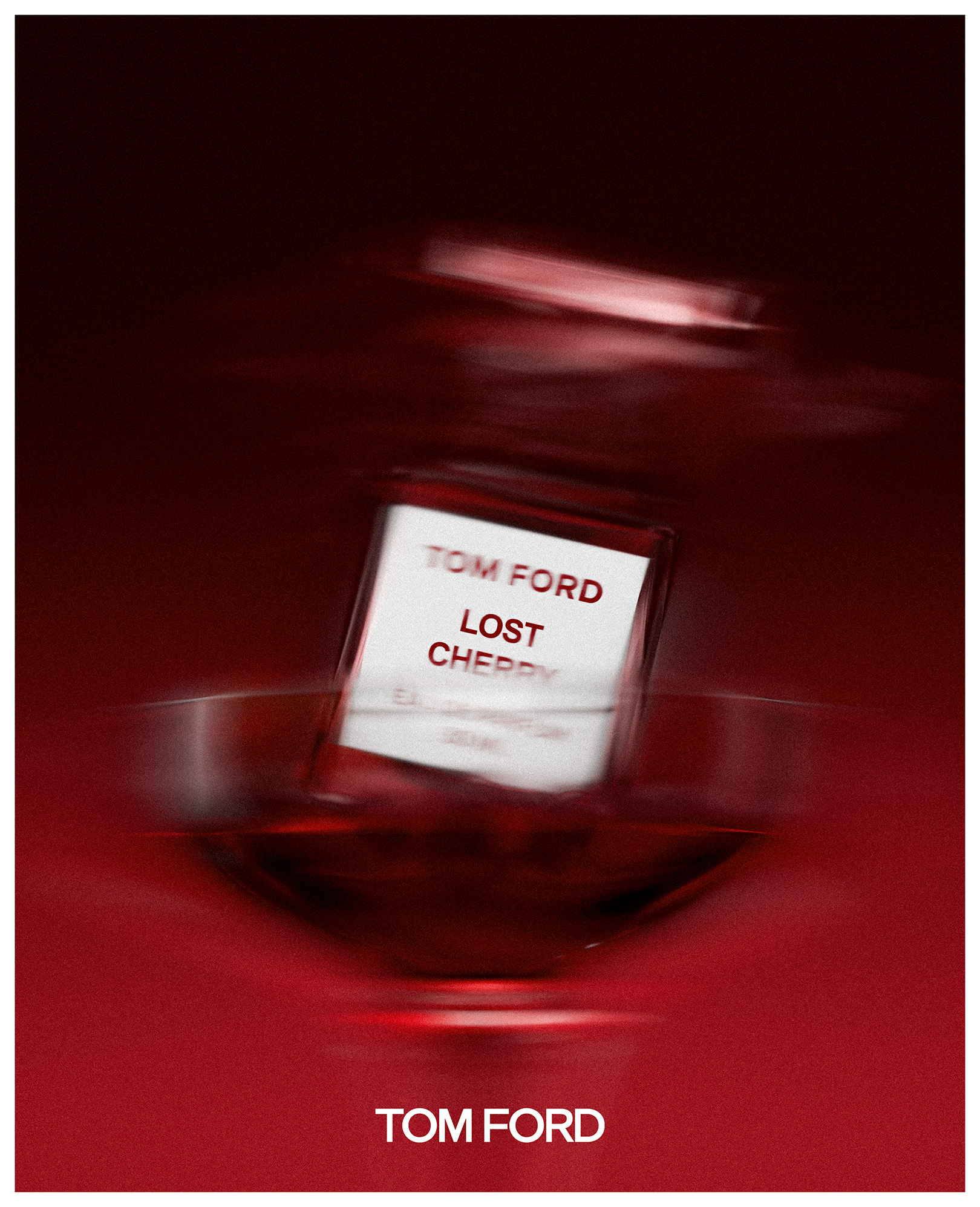 Visuel CGI Tom Ford - exploration lighting et matières par ATLAS agence 3D