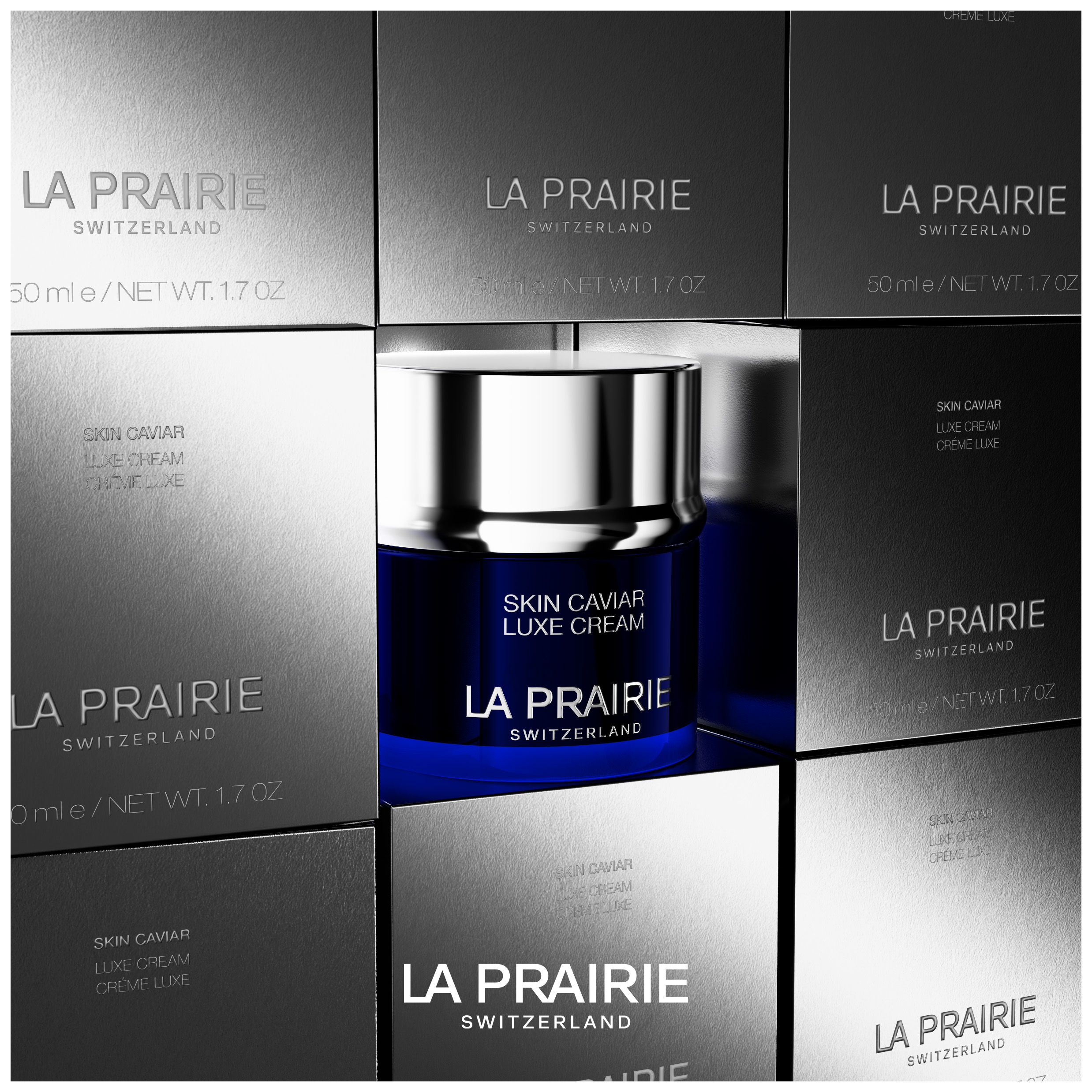 Rendu 3D La Prairie - R&D visuel premium par ATLAS agence CGI