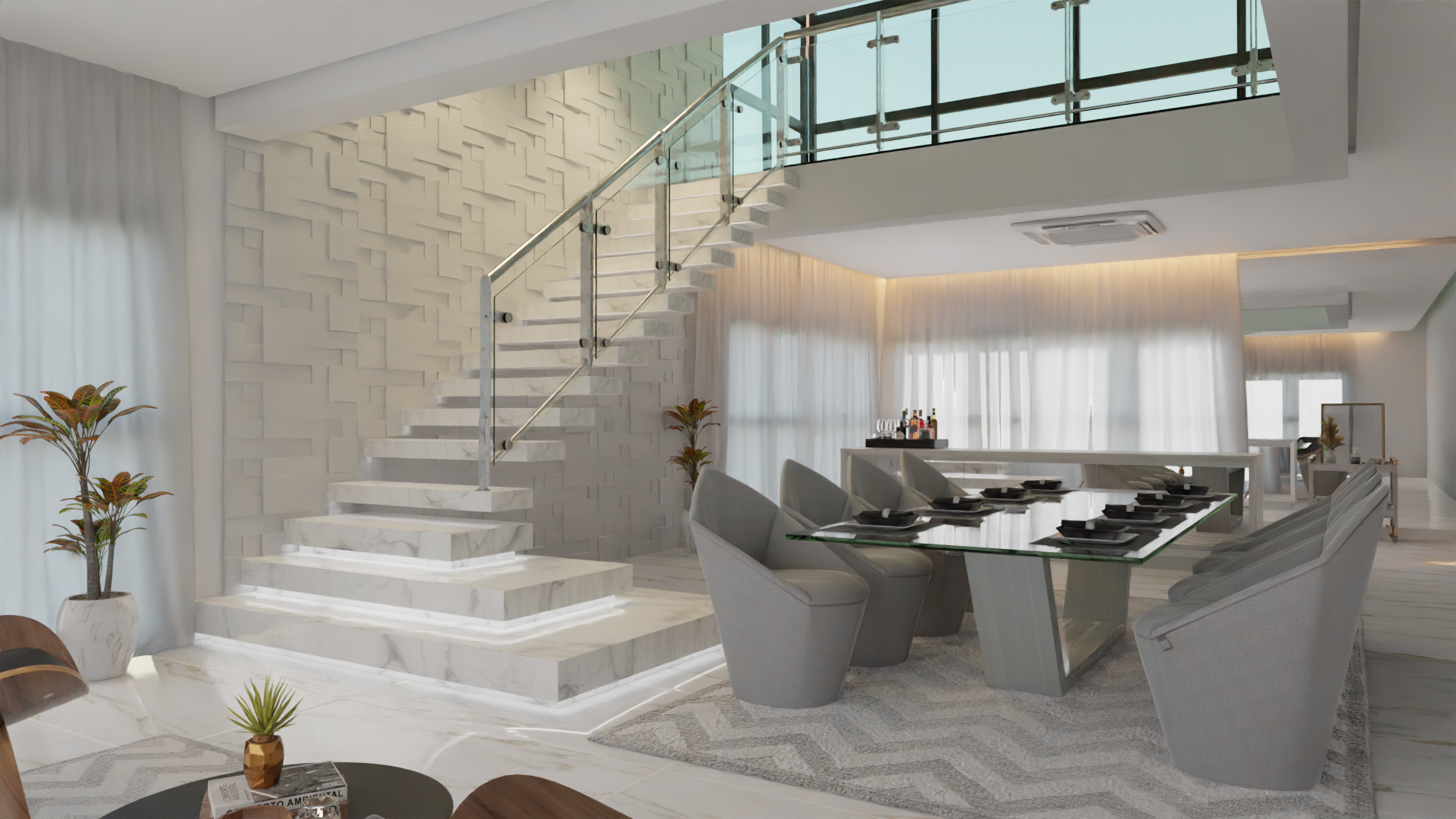 Visualisation 3D immobilier Nexity - rendu architectural CGI par ATLAS