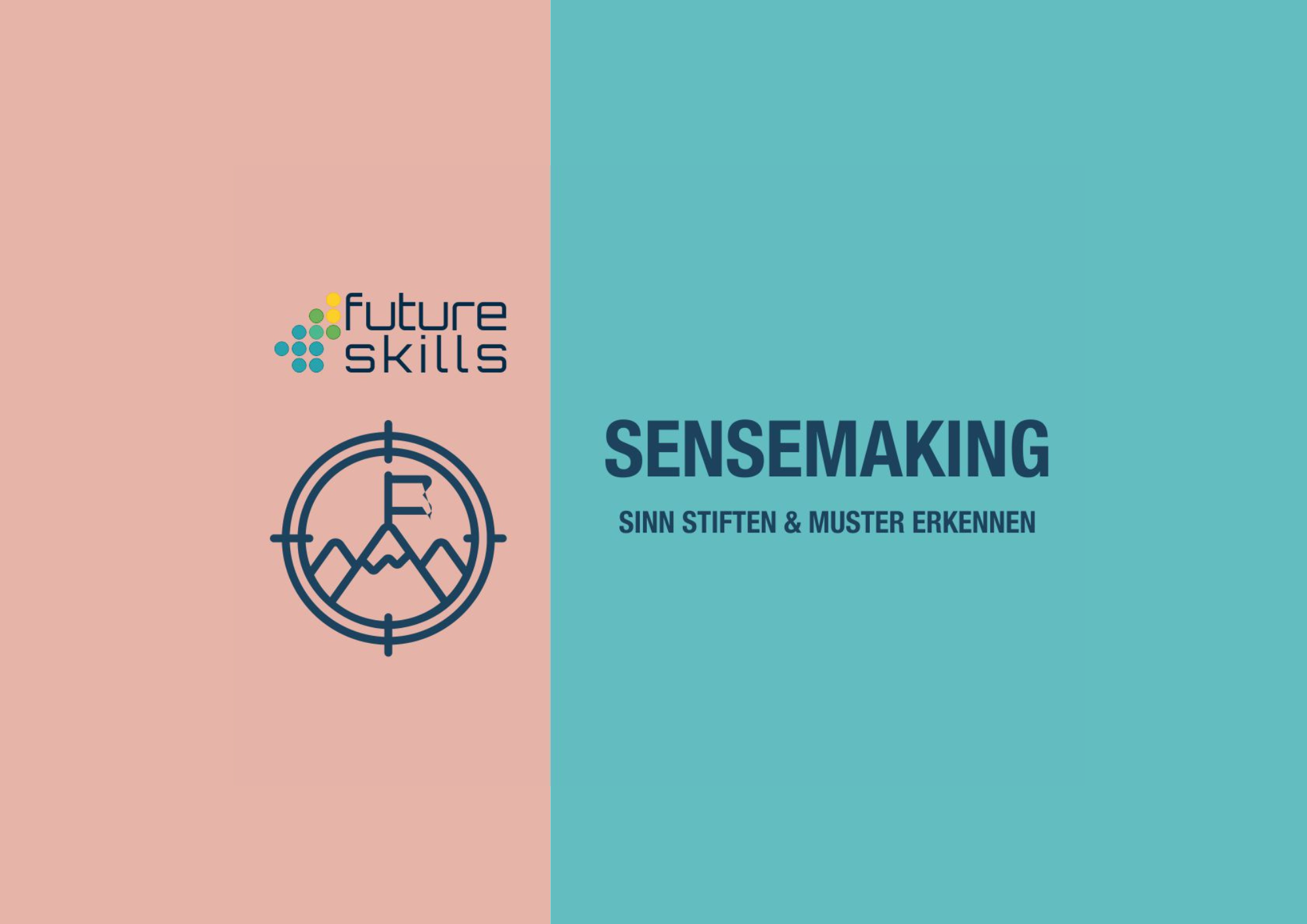 Formazione sulle competenze future SENSEMAKING - Dare un senso e riconoscere i modelli
