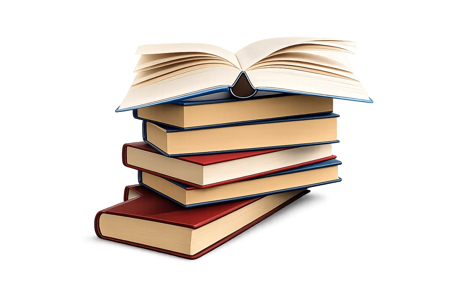 Pilha de livros