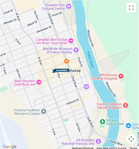 icewireless store location for Whitehorse