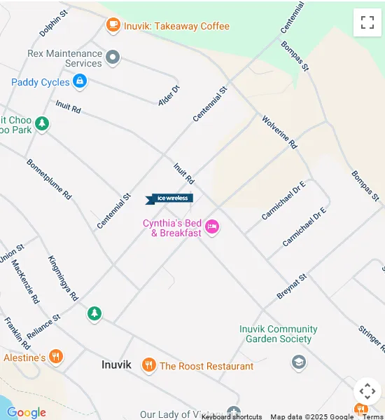 icewireless store location for Inuvik