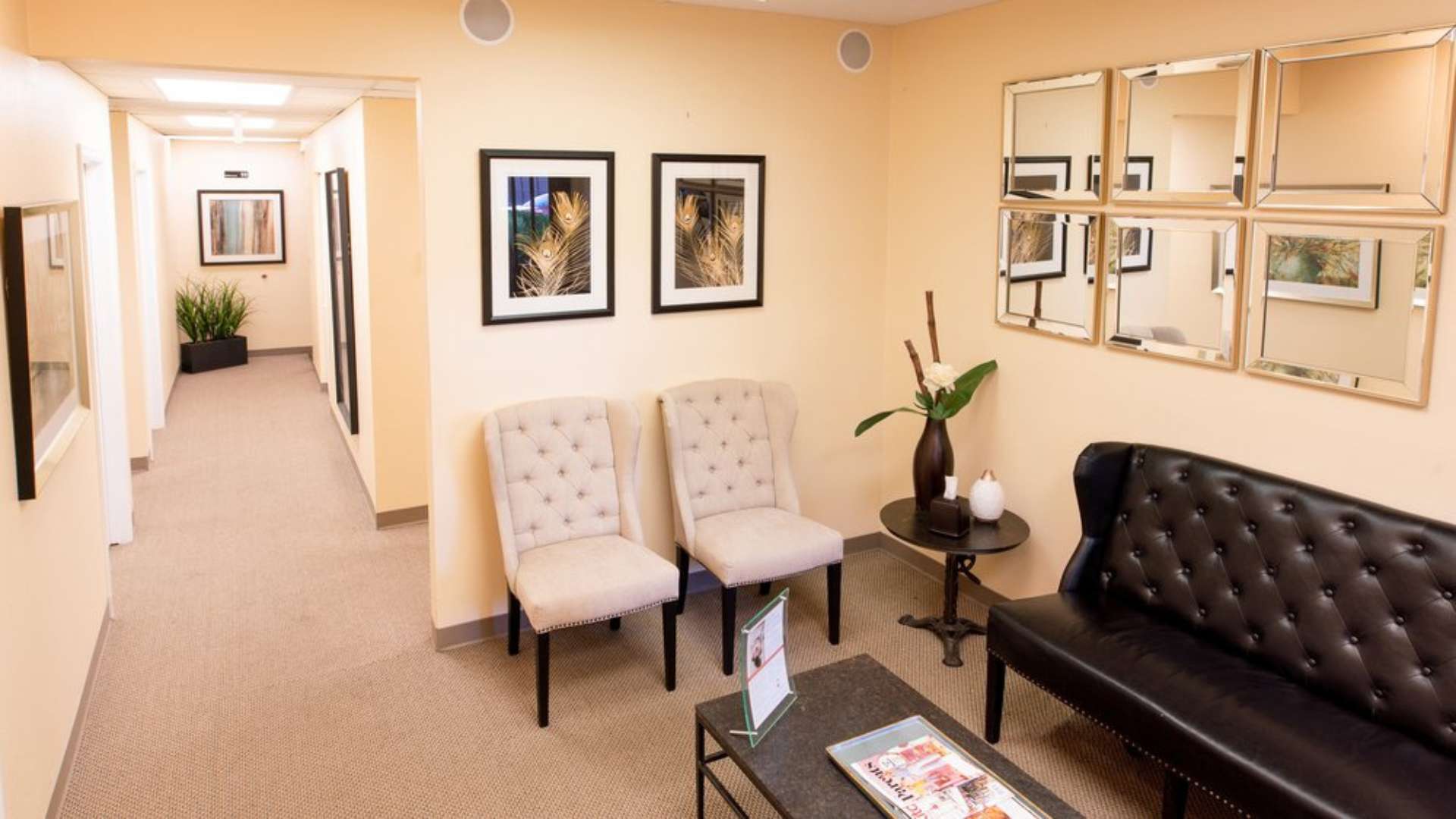 Modern mental health facility in Denver specializing in anxiety treatment with a calm and welcoming environment