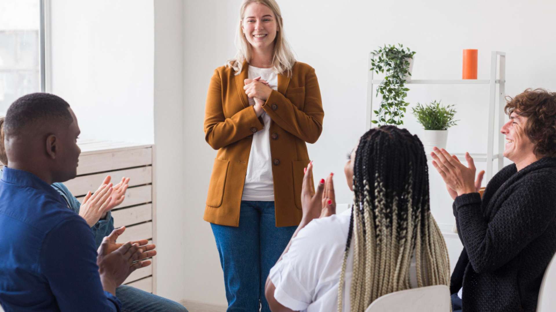 Group of people participating in counselling session focused on Dialectical Behavioral Therapy in Denver, CO.