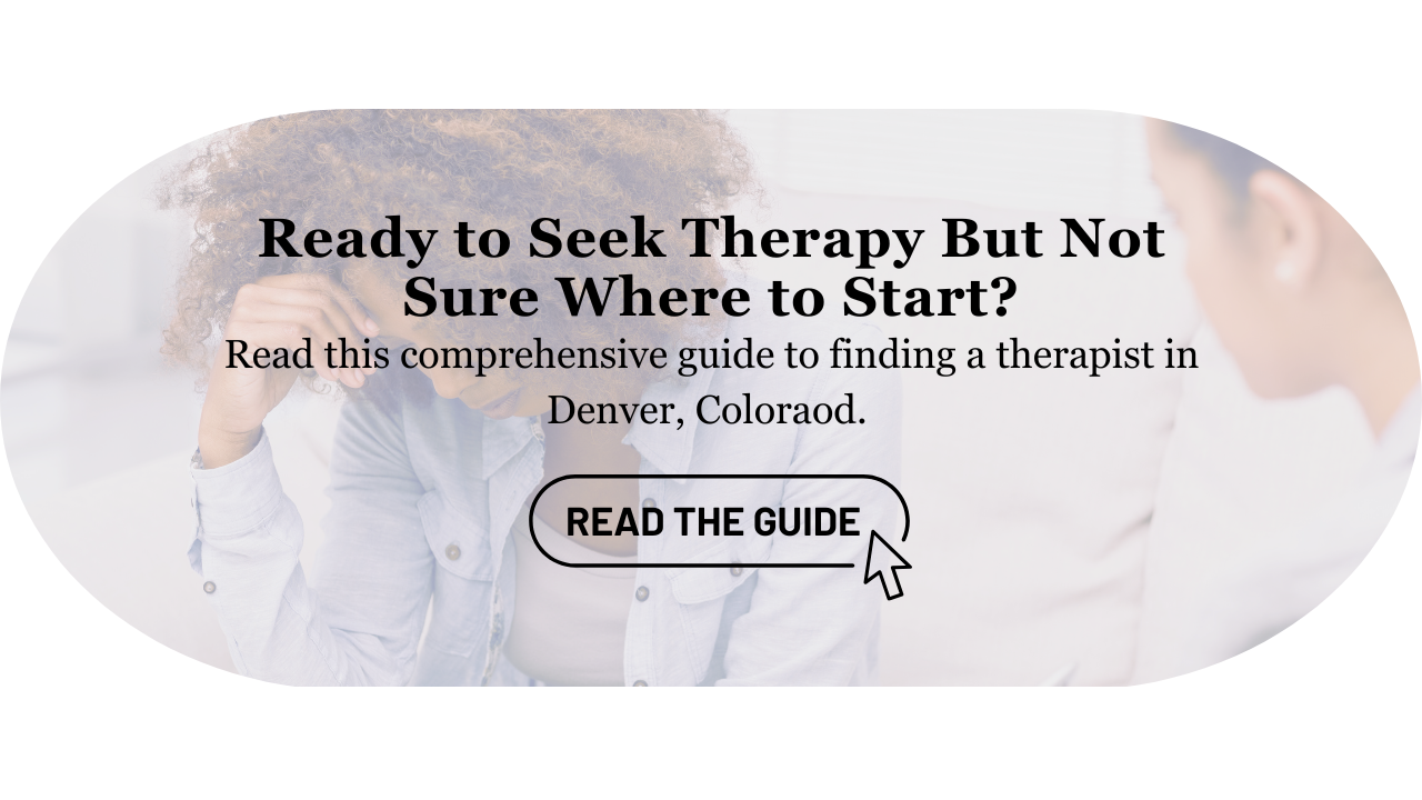 A grieving person looking to find grief therapy in Denver, Colorado