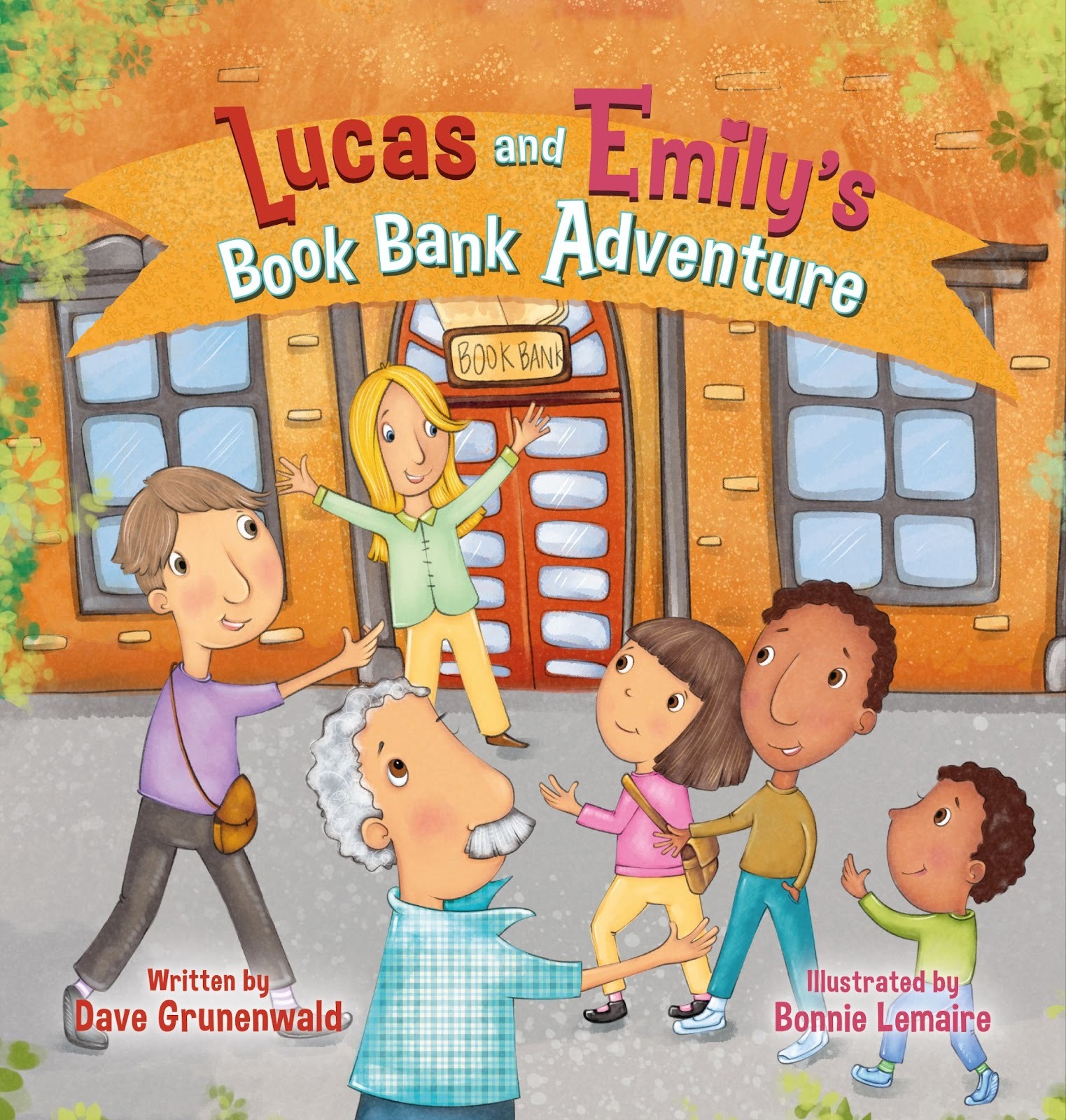 Lucas and Emily's Book Bank Adventure