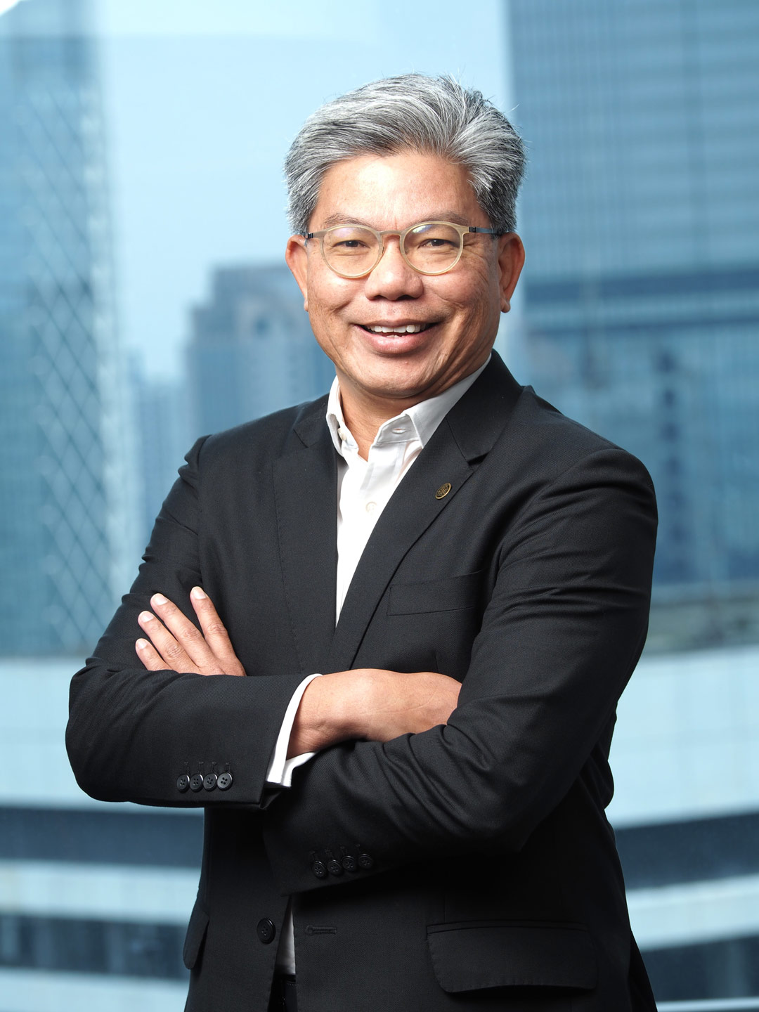 A portrait photo of Dato' Khairussaleh Ramli, President & Group CEO, Maybank 