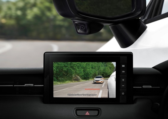 A camera to see blind spot