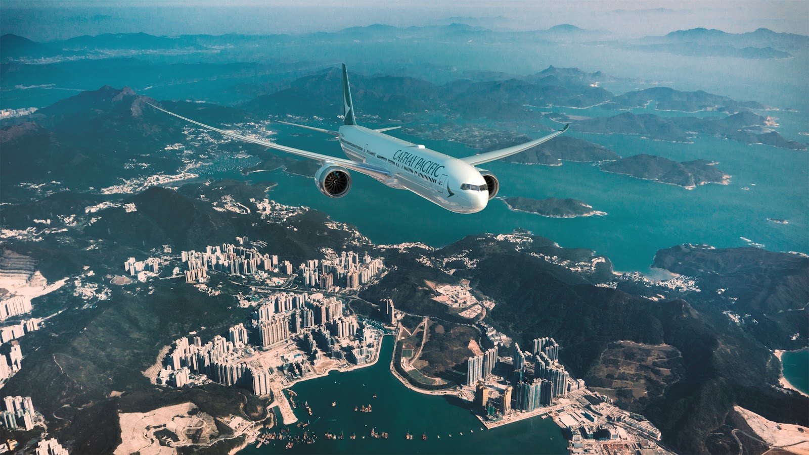 cathay pacific airplane