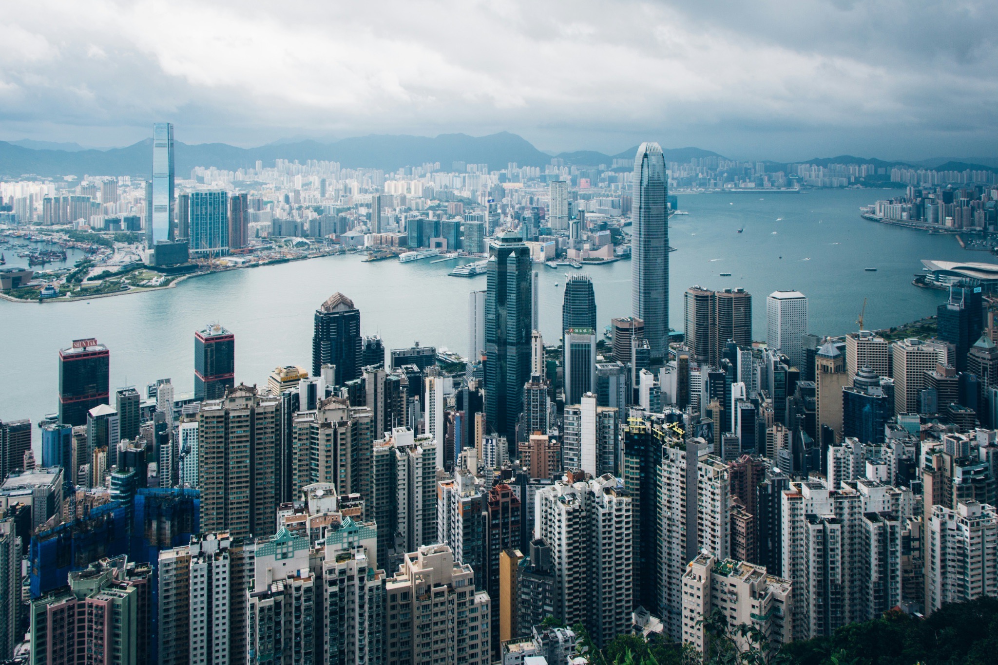 hong kong skyline