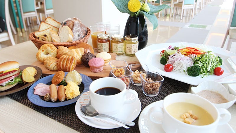 breakfast at Shiretoko Daiichi Hotel