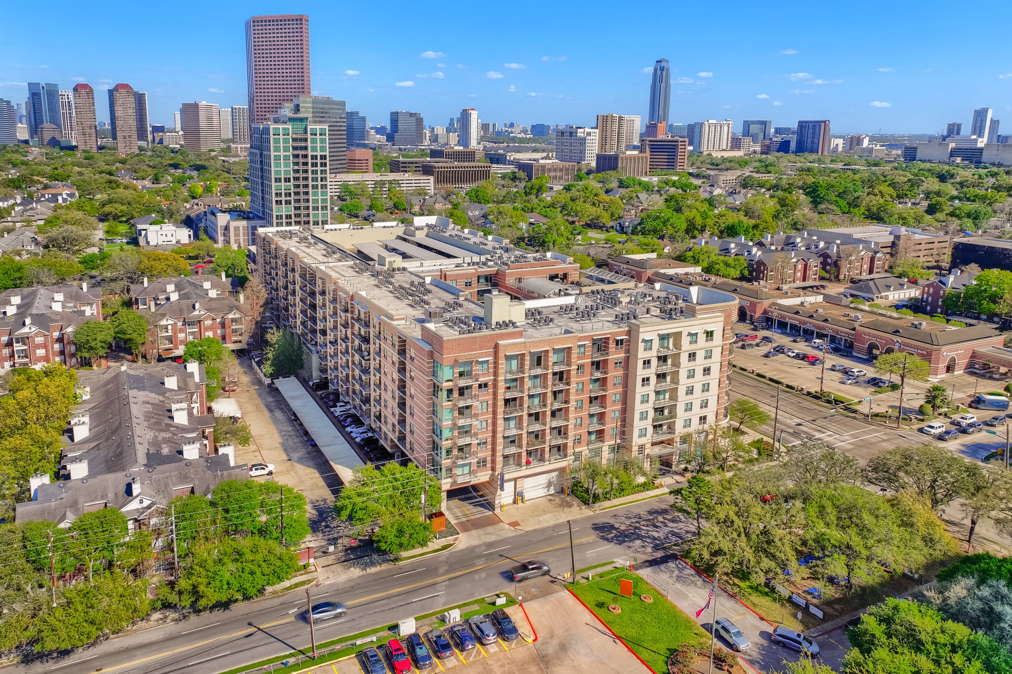 Drone View of Community at The William Tanglewood