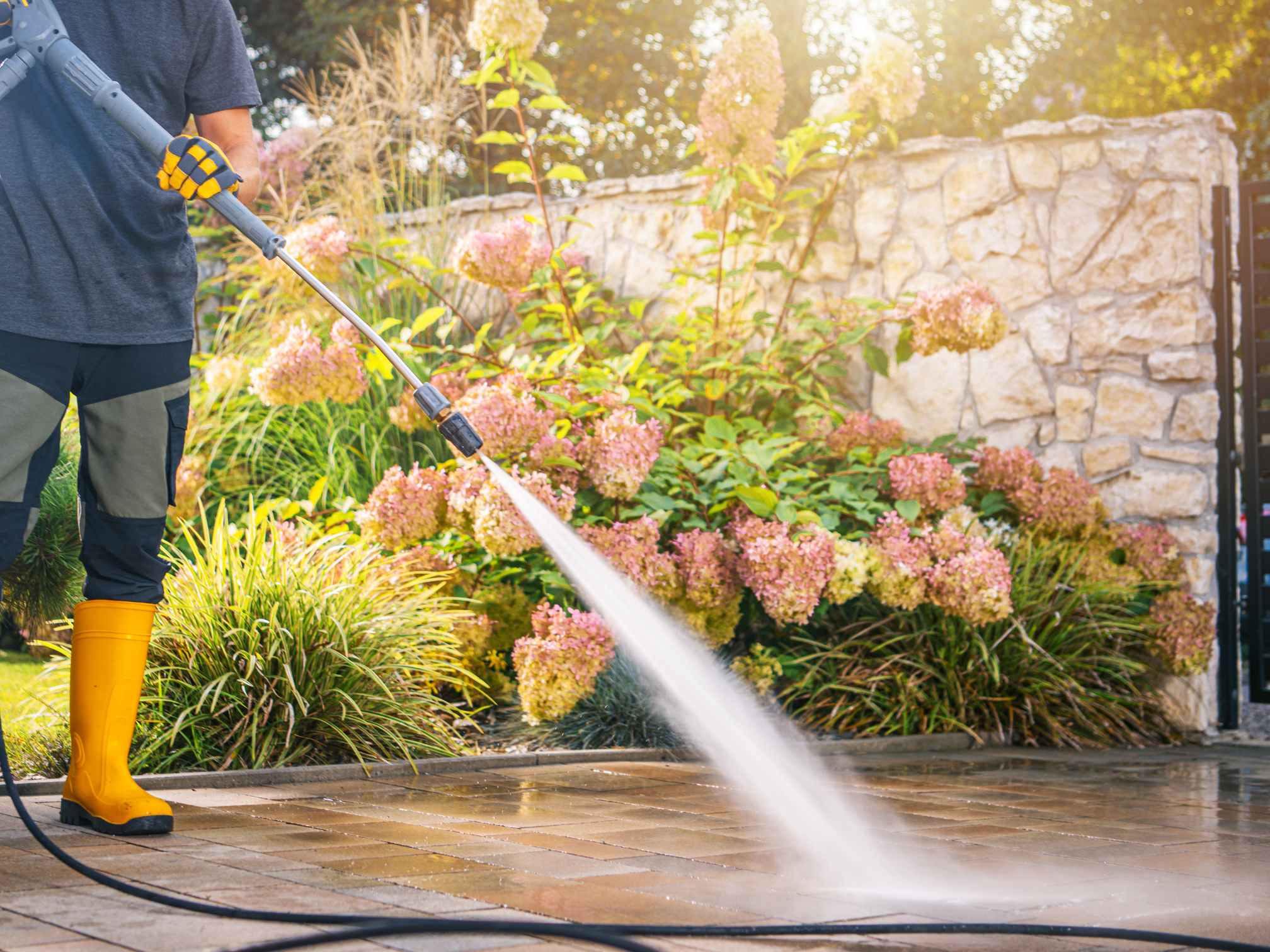 Pressure Washing for Driveways and Patios Northampton