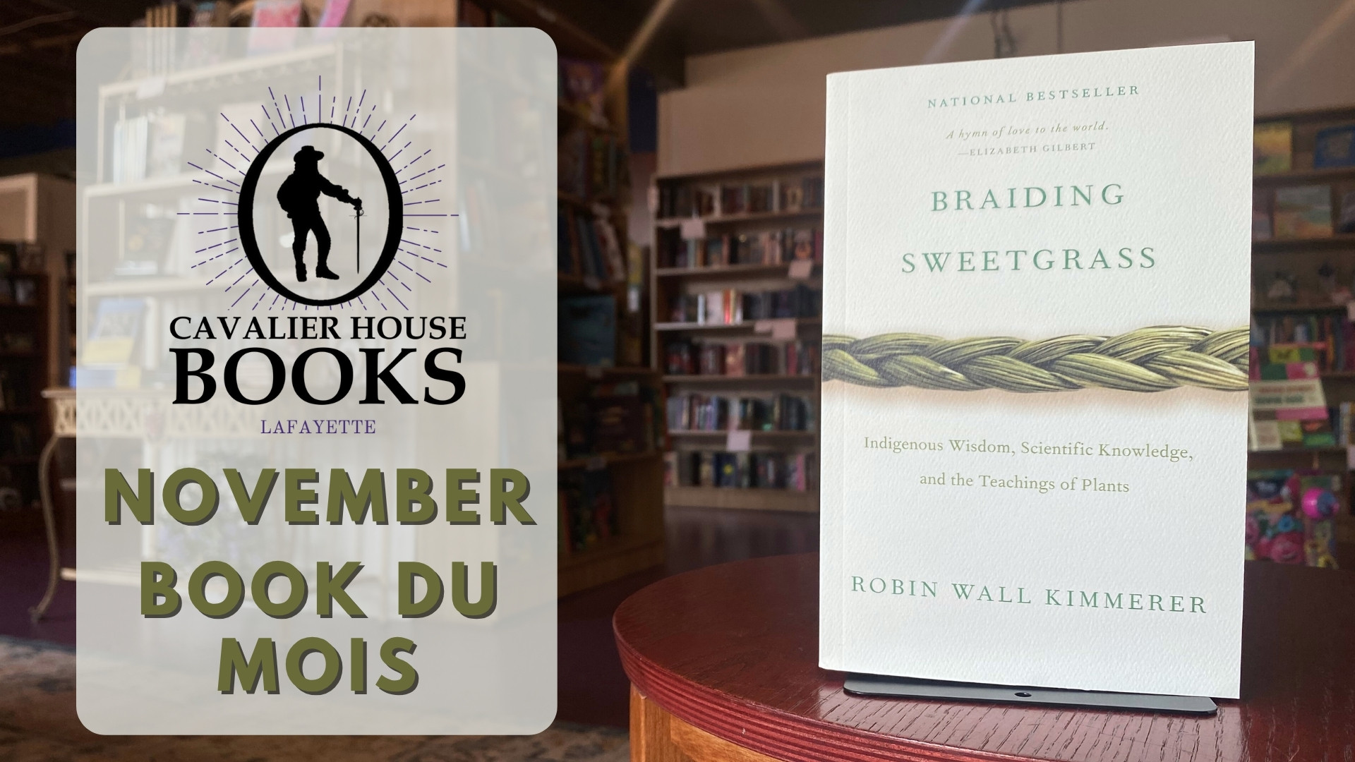 November Book du Mois!