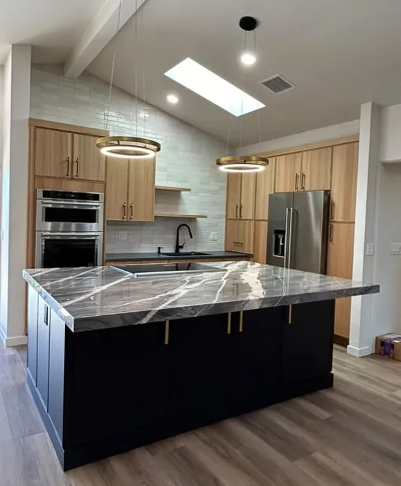 Picture of the Mallaro project's kitchen.