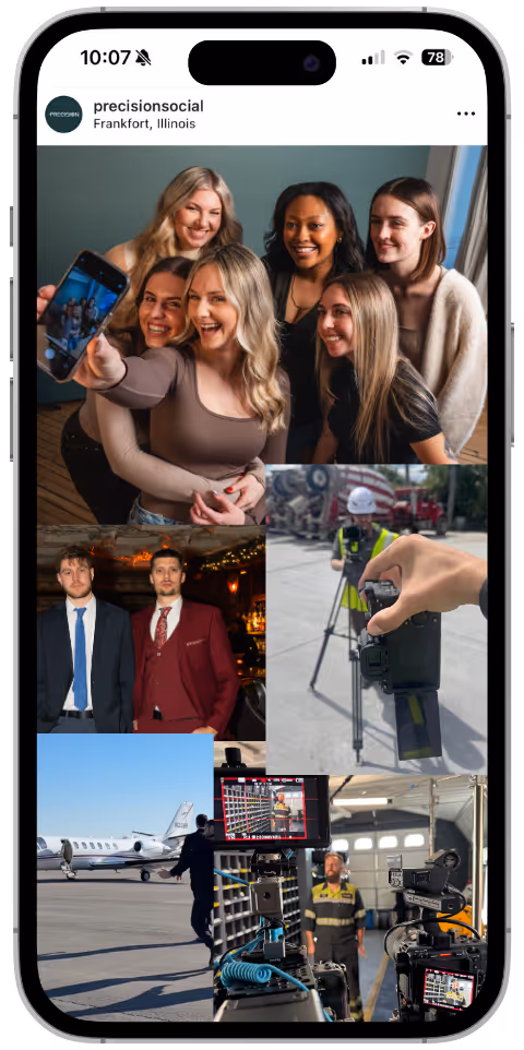 Precision Social Collage photo