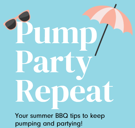 How to Pump at BBQs, Pool Parties, and Summer Events
