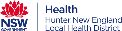 NSW Government: Hunter New England Local Health District logo