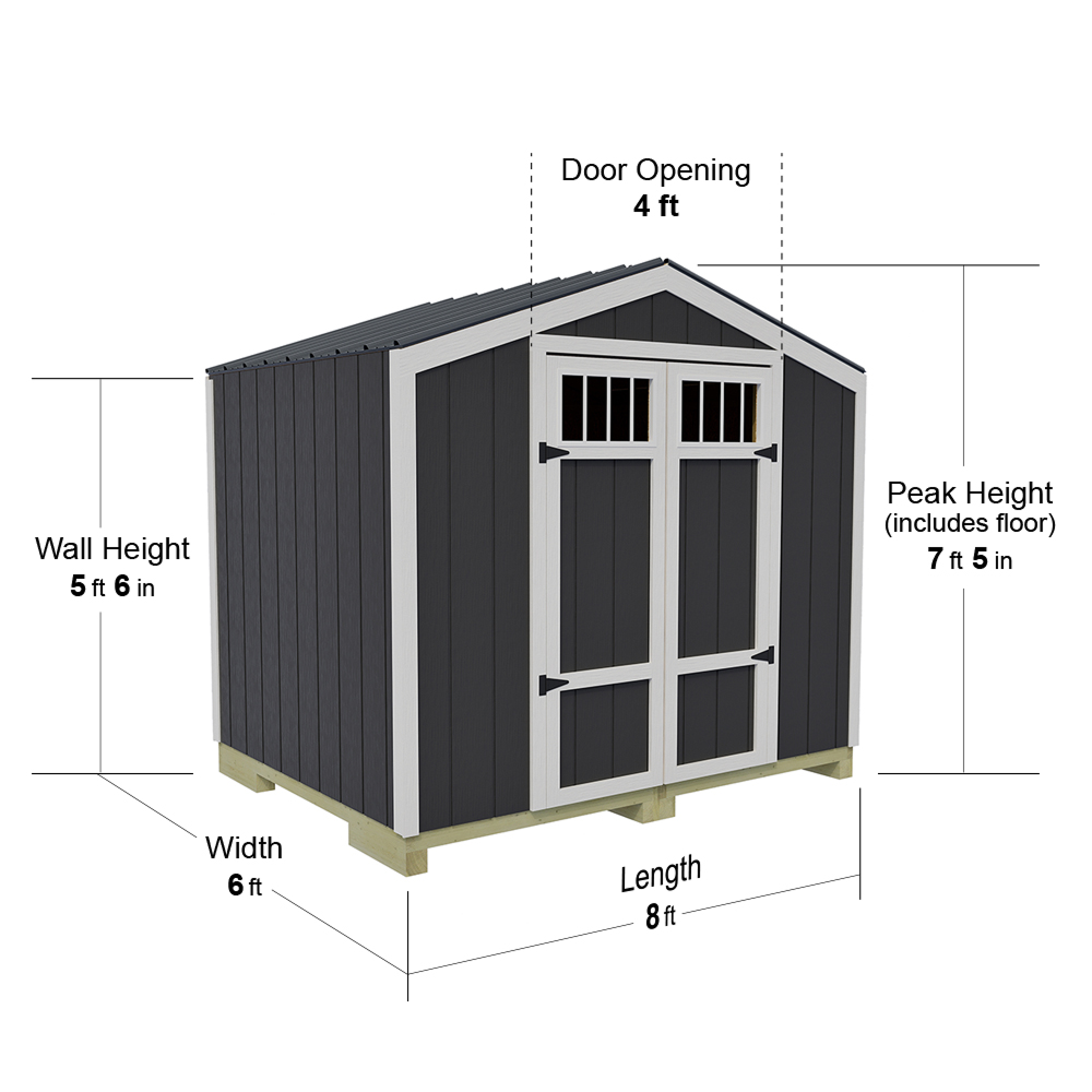 best barns rapidshed standard dimensions