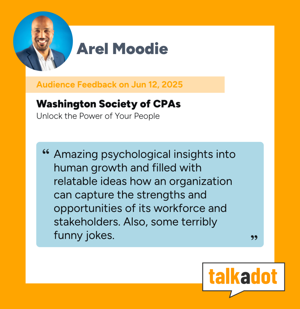 Talkadot Testimonial image
