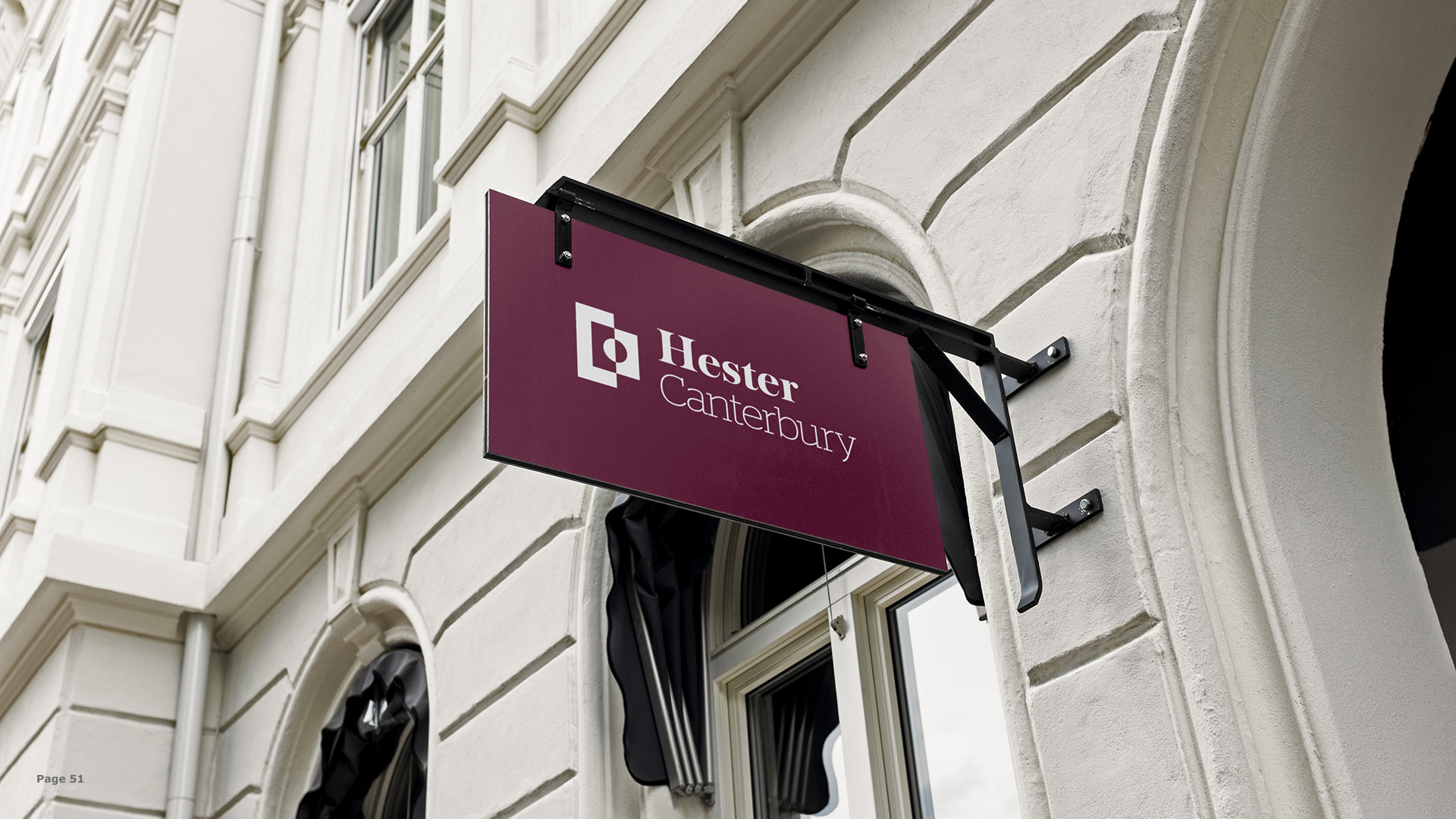 basscare logo featured on wayfinding signage. 