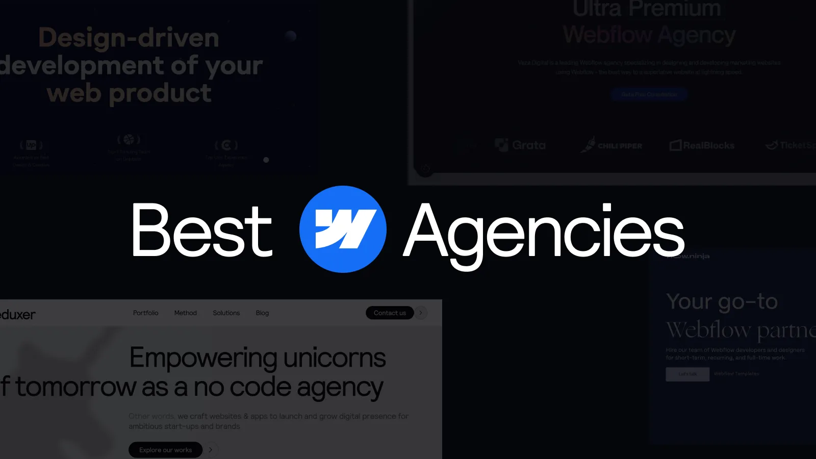 Top 10+ Best Webflow Agencies for your next no code website