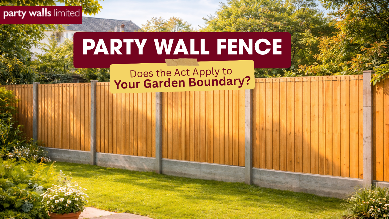 Party Fence Wall: Does the Act Apply to Your Garden Boundary?