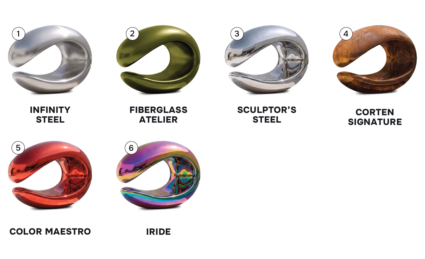 Ethereal Reflection in different colors