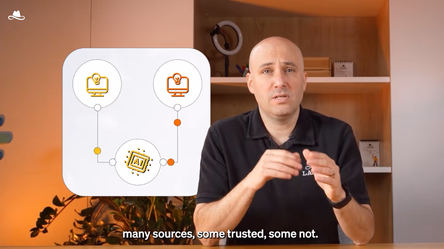 A man sitting at a table with a laptop.