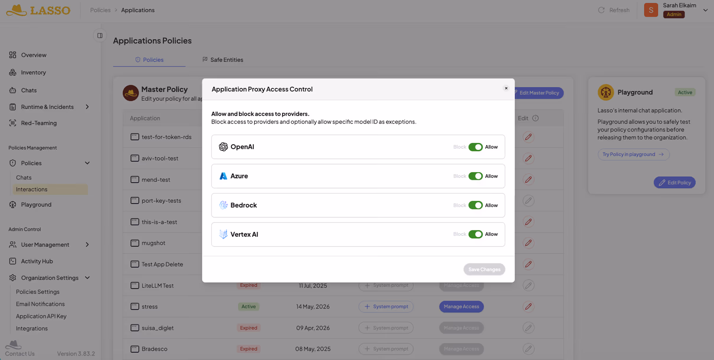Validate Agents Against External Standards and Internal Rules