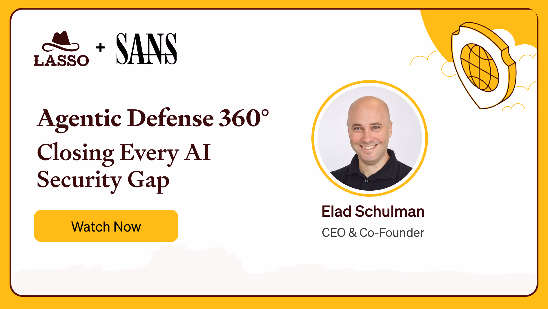 SANS AI Track: Agentic Defense 360°, Closing Every AI Security Gap