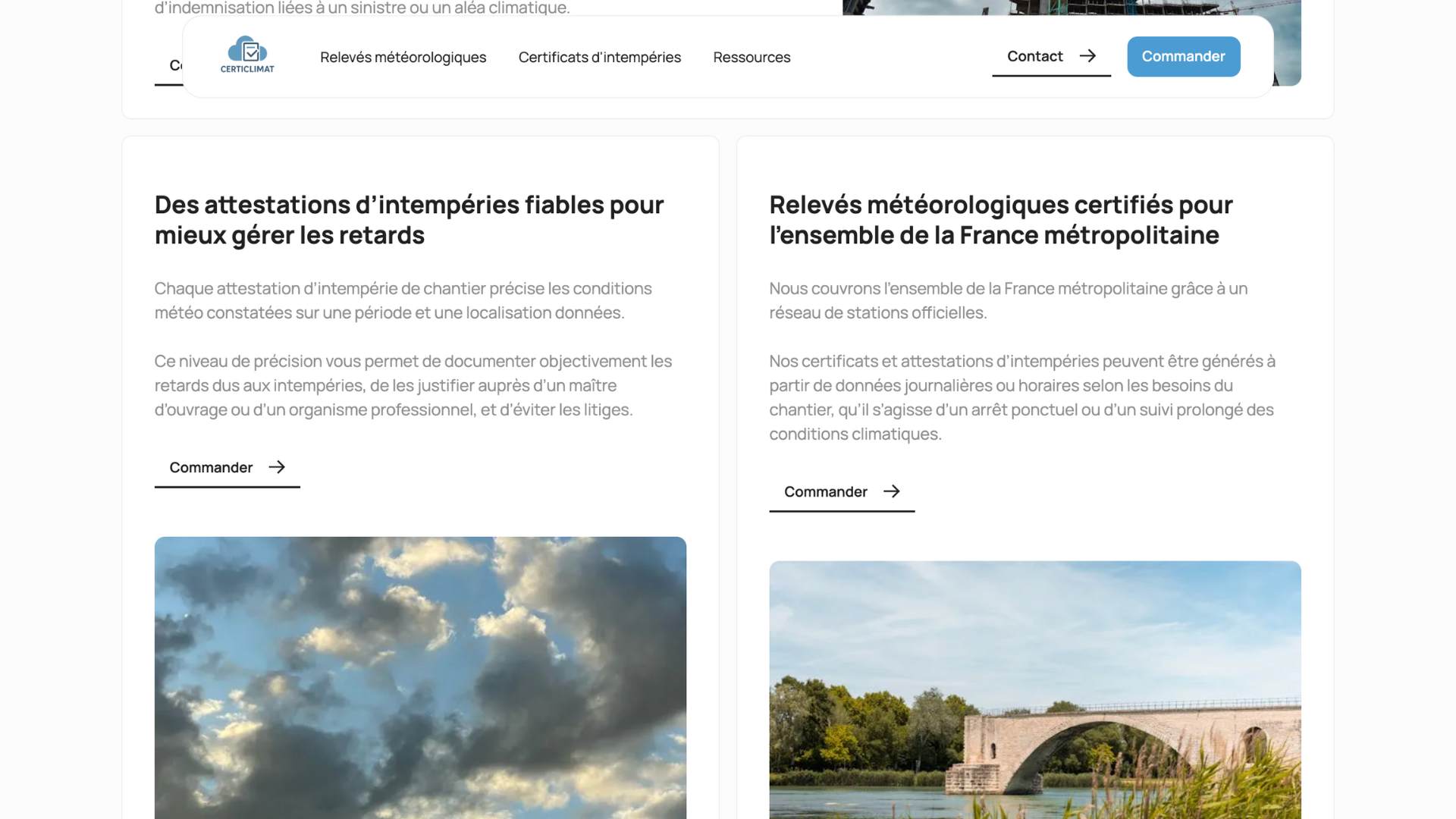 Site web Certiclimat