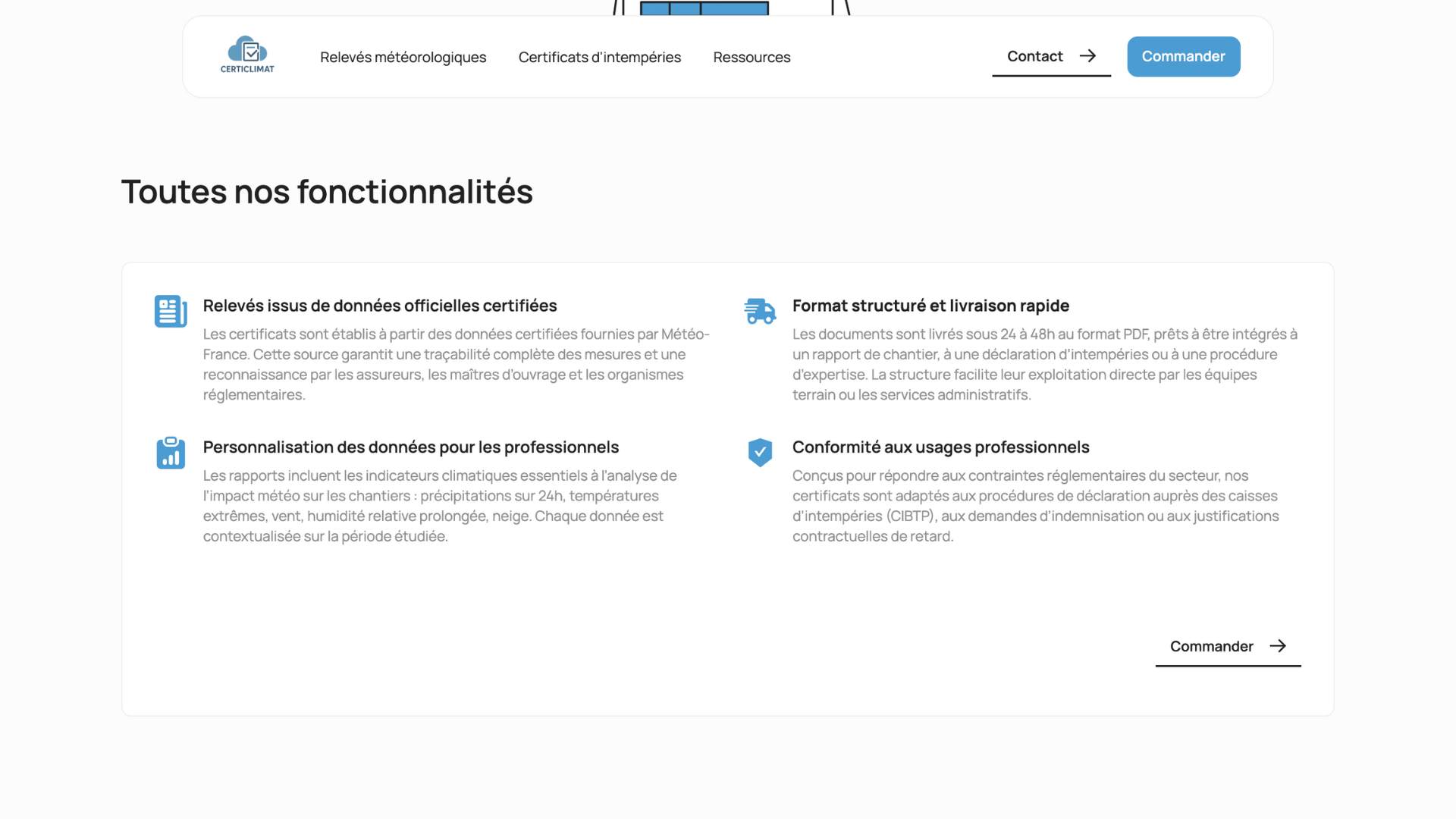 Site web Certiclimat