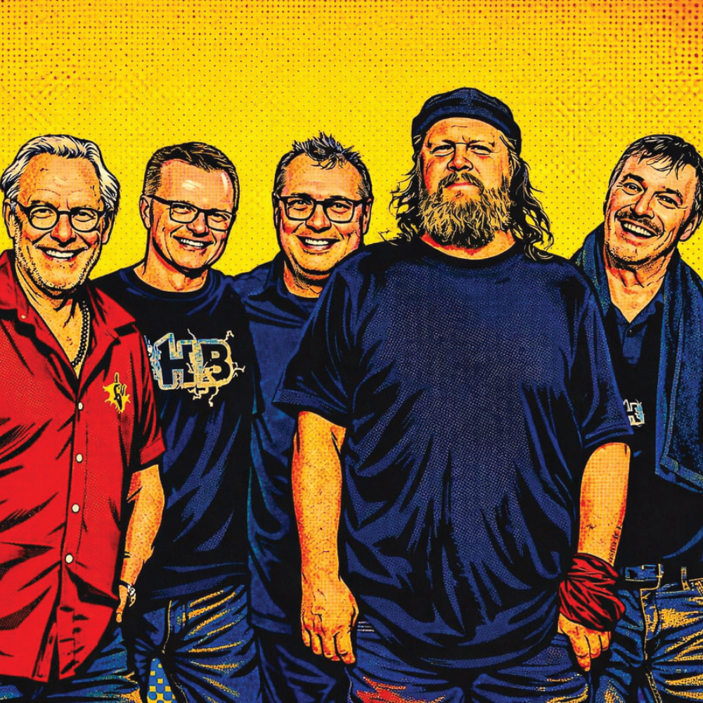 Bandmitglieder in ComicArt