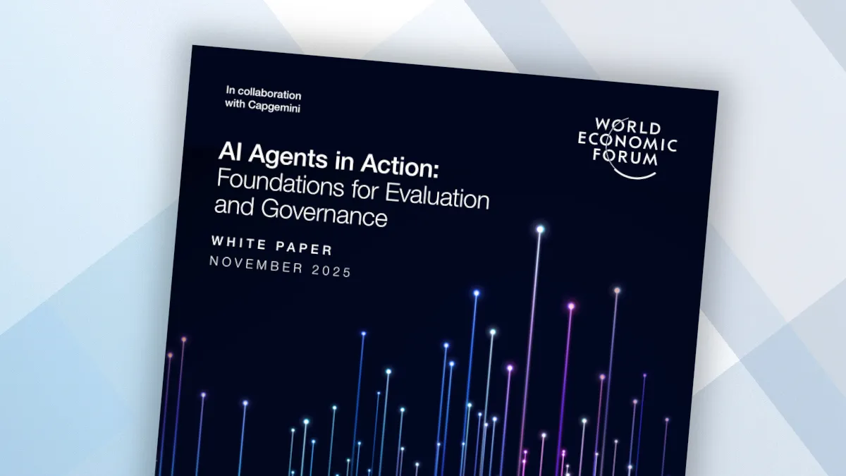 The AI Agents in Action: 
Foundations for Evaluation and Governance white paper cover page