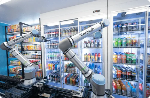 Inside VenHub Smart Store 