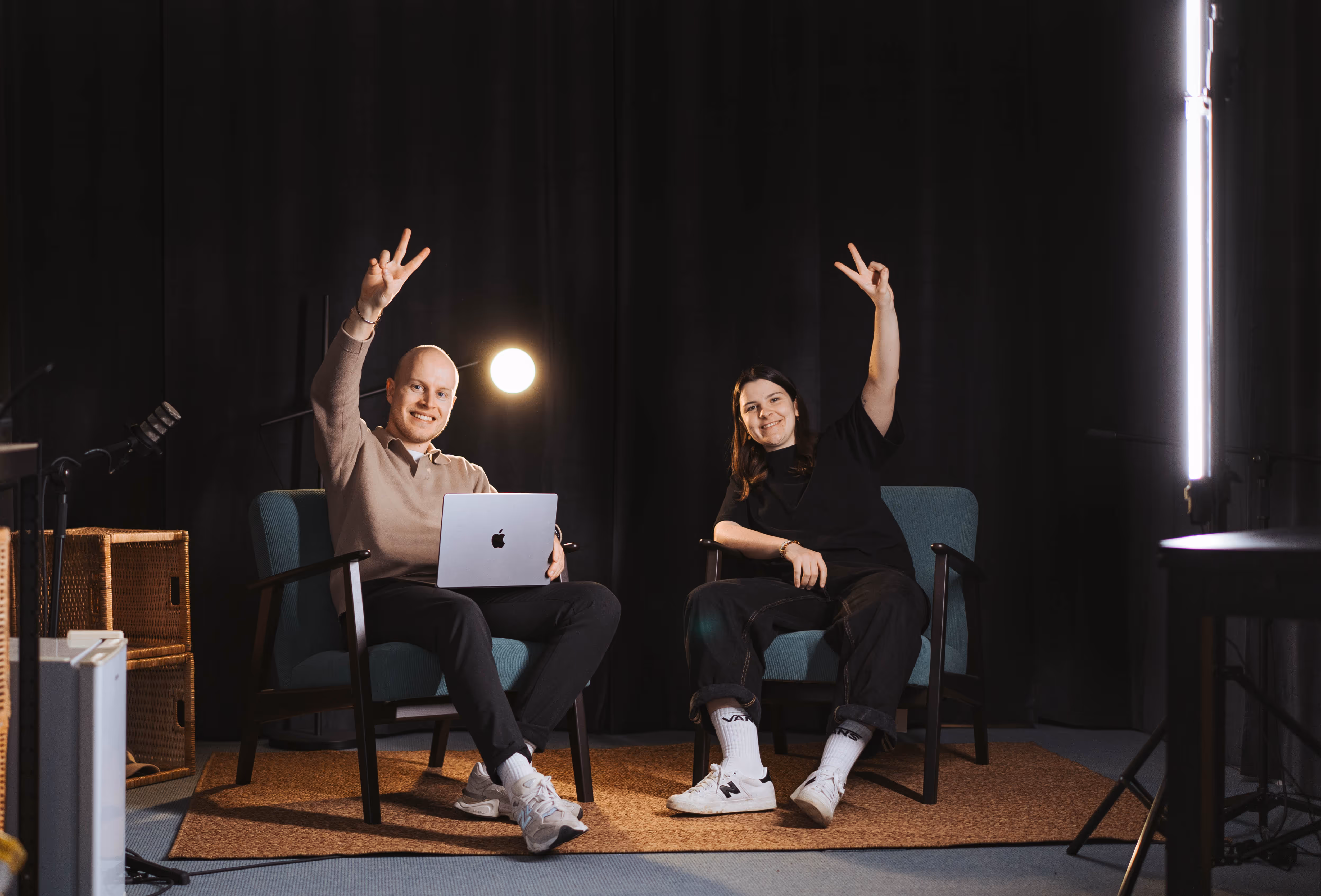 Man working on webflow