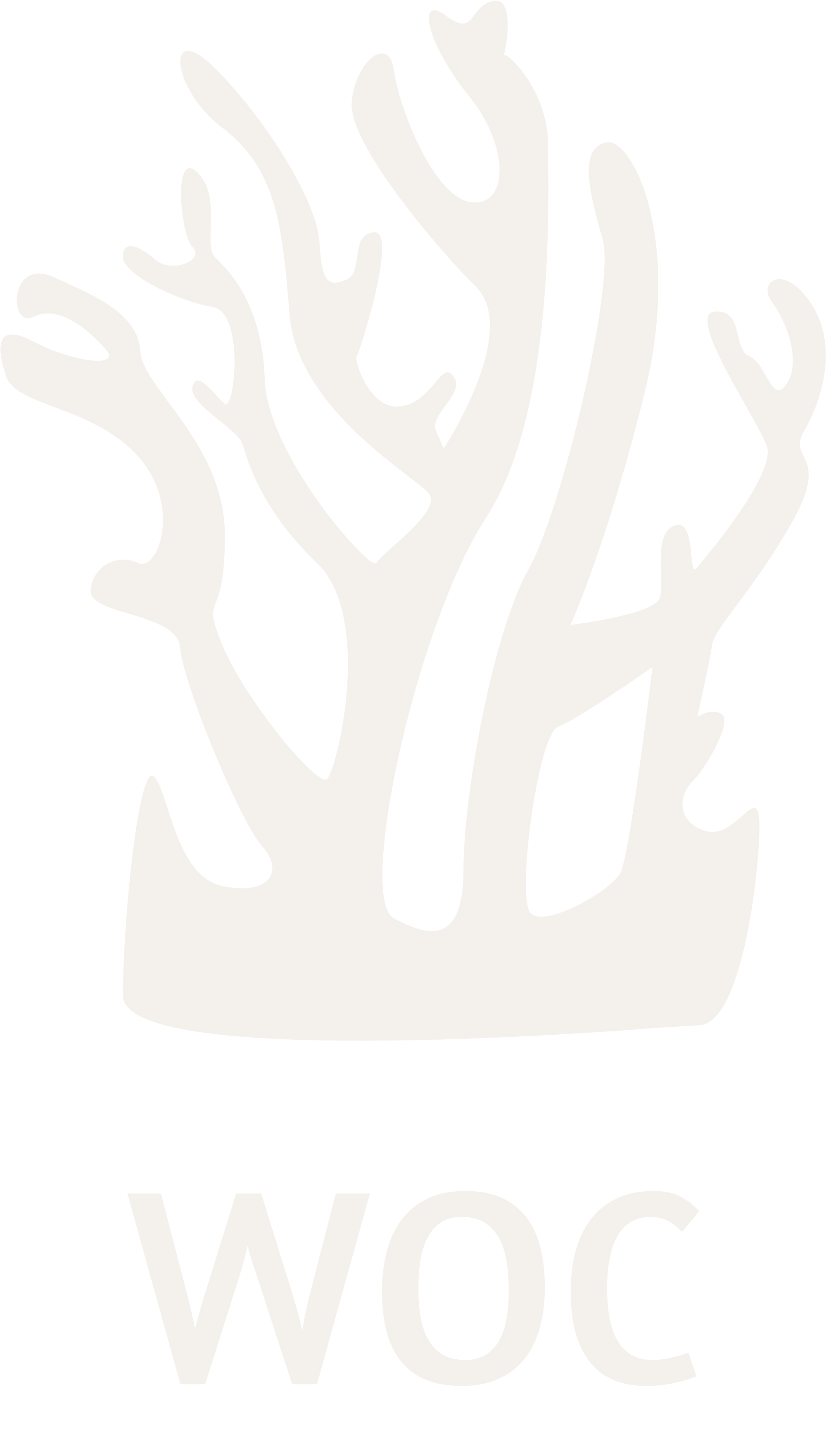 WOC logo in a shape of coral