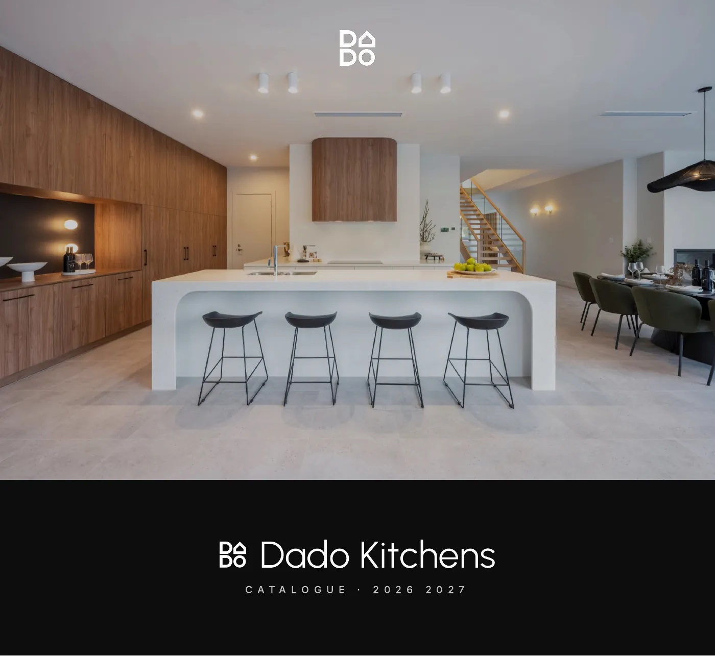 DADO Kitchens brochure 2026-2027, page 1 of 28: cover