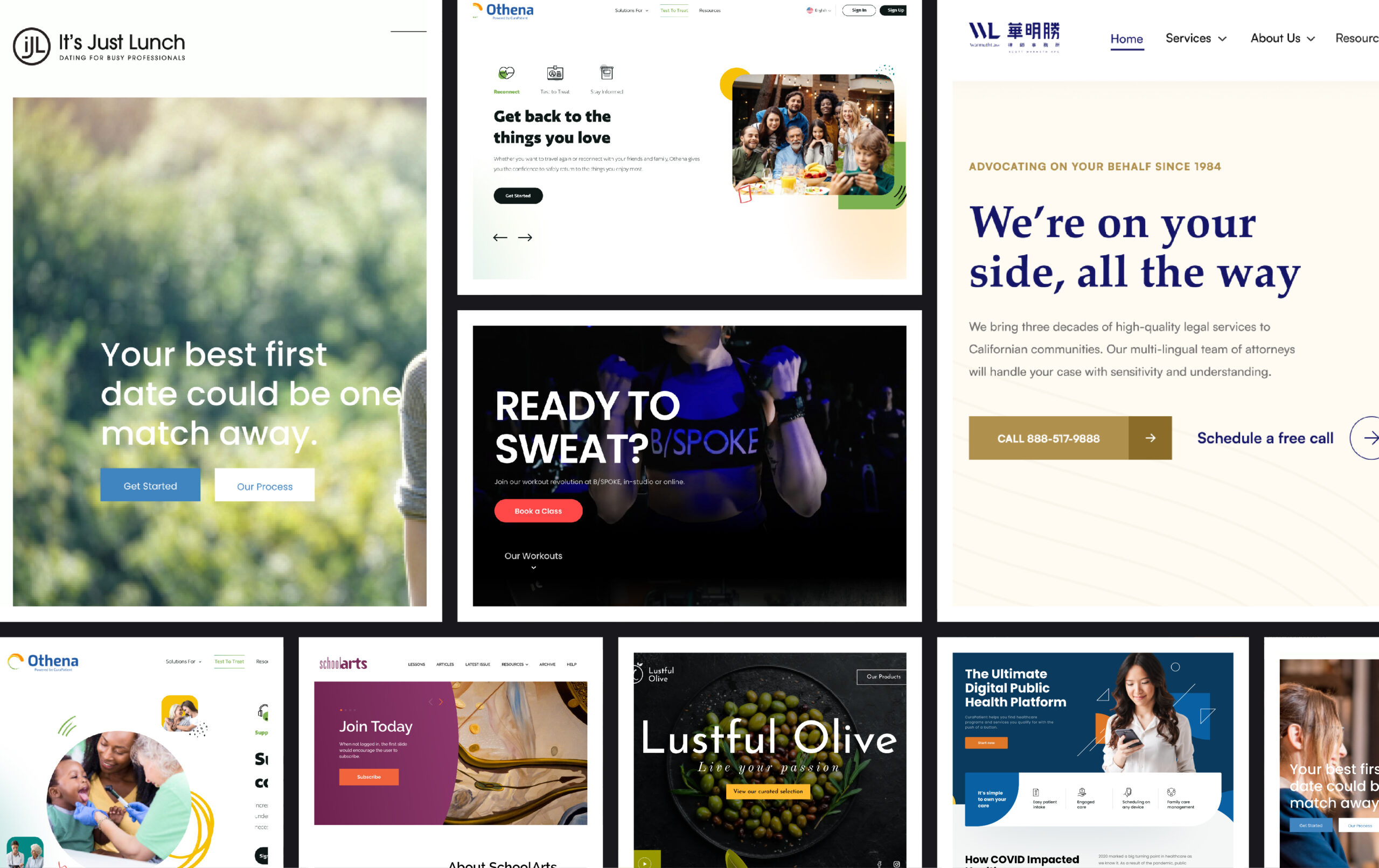 Copywriting examples from Create Ape