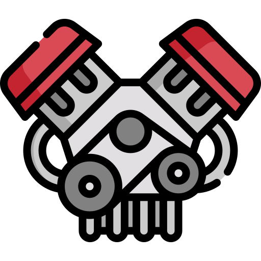 Icon for a car engine