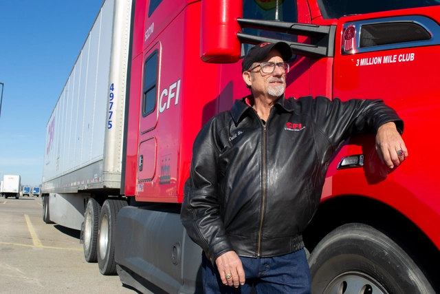 Picture of a driver and their driver